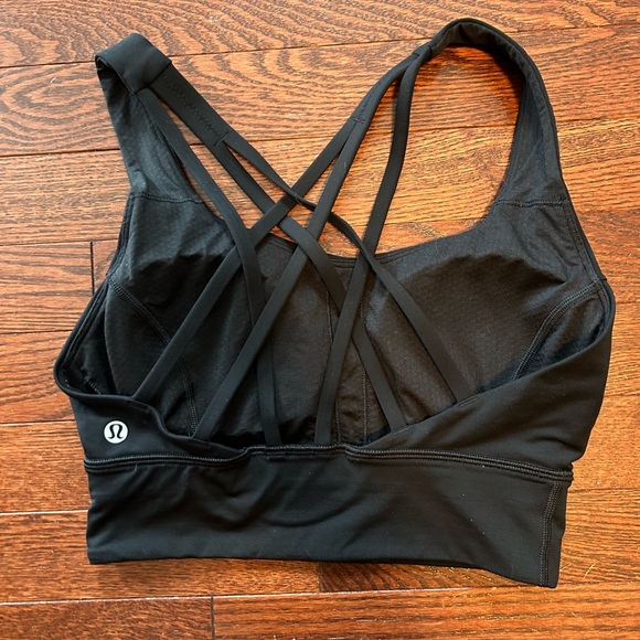 EUC lululemon Free to be Serene longline bra Size 4 - Picture 2 of 5